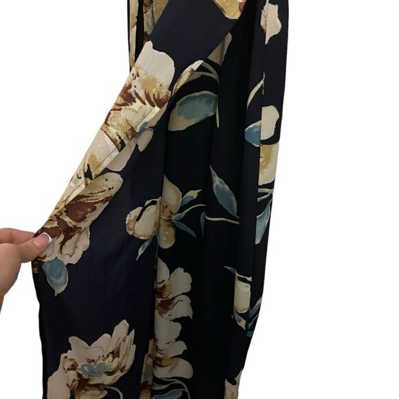 Revolve Superdown Dina Floral Adjustable Strap Lightweight Maxi Dress Size Small - Picture 4 of 12